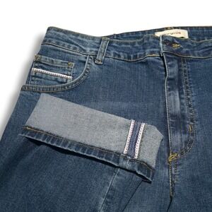 Borgo28 Selvedge Jeans Mens Size 34 x 30 Made In Italy Pants Blue Medium Wash